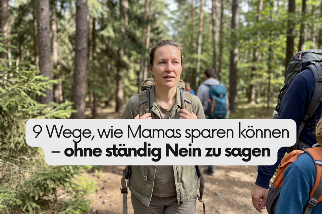 9 Wege wie Mamas sparen können
